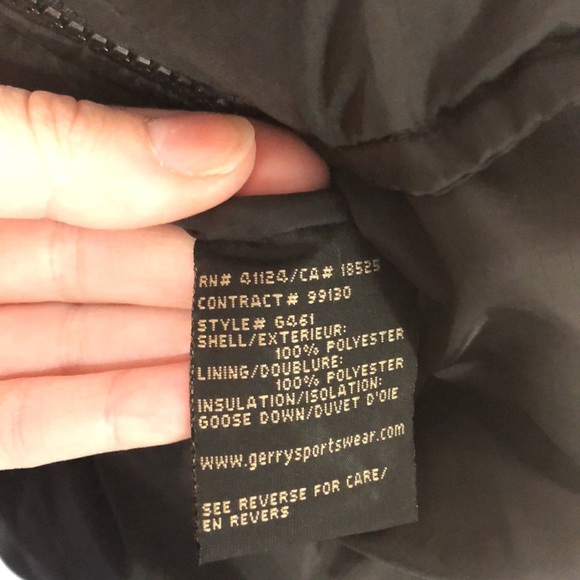 Gerry Sportswear Down Black Puffer Vest - Picture 3 of 12